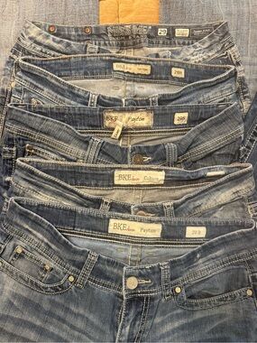 Women's Denim Jeans Bundle - Faded & Distressed Washes VARIOUS sizes & styles